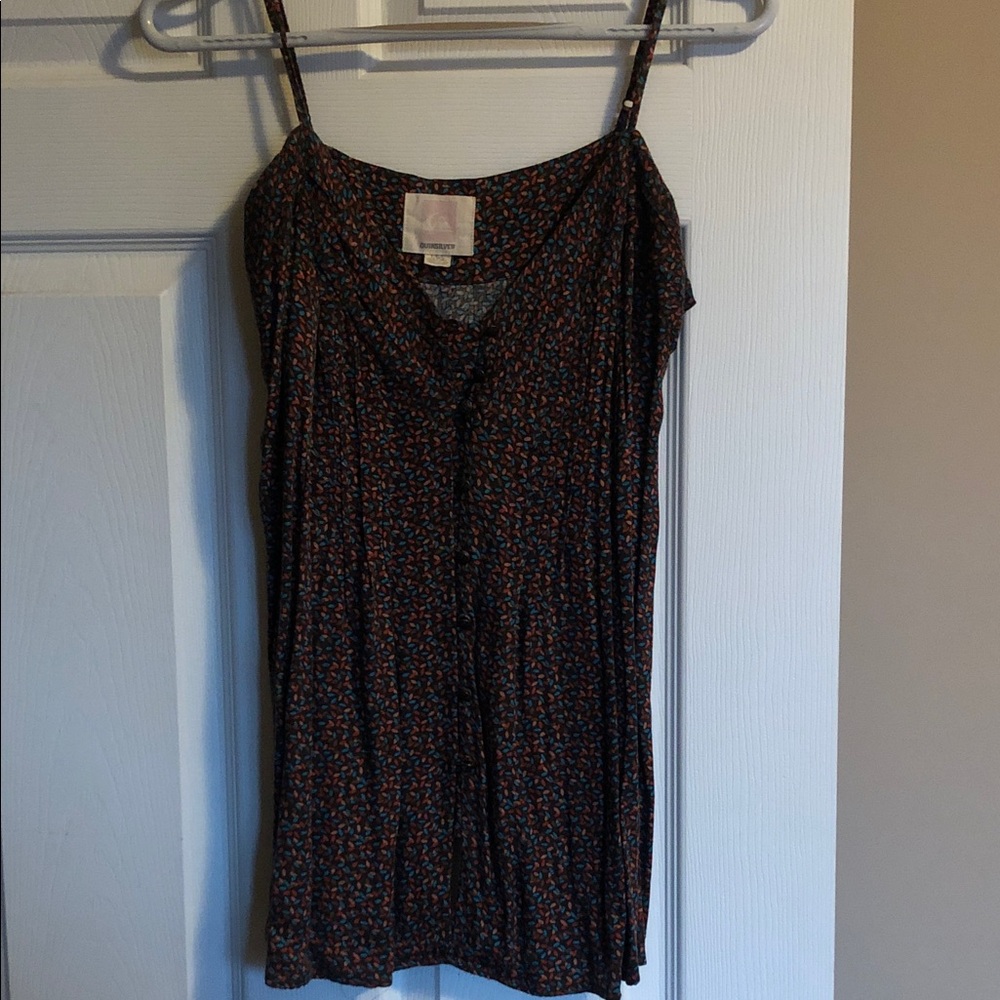 Quiksilver Flowy Print Spaghetti Strap Top